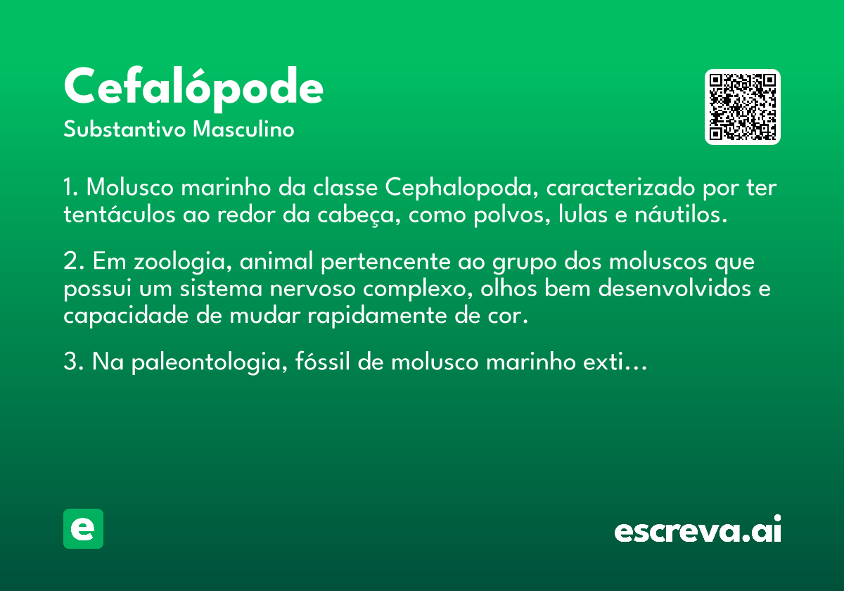 cefalópode