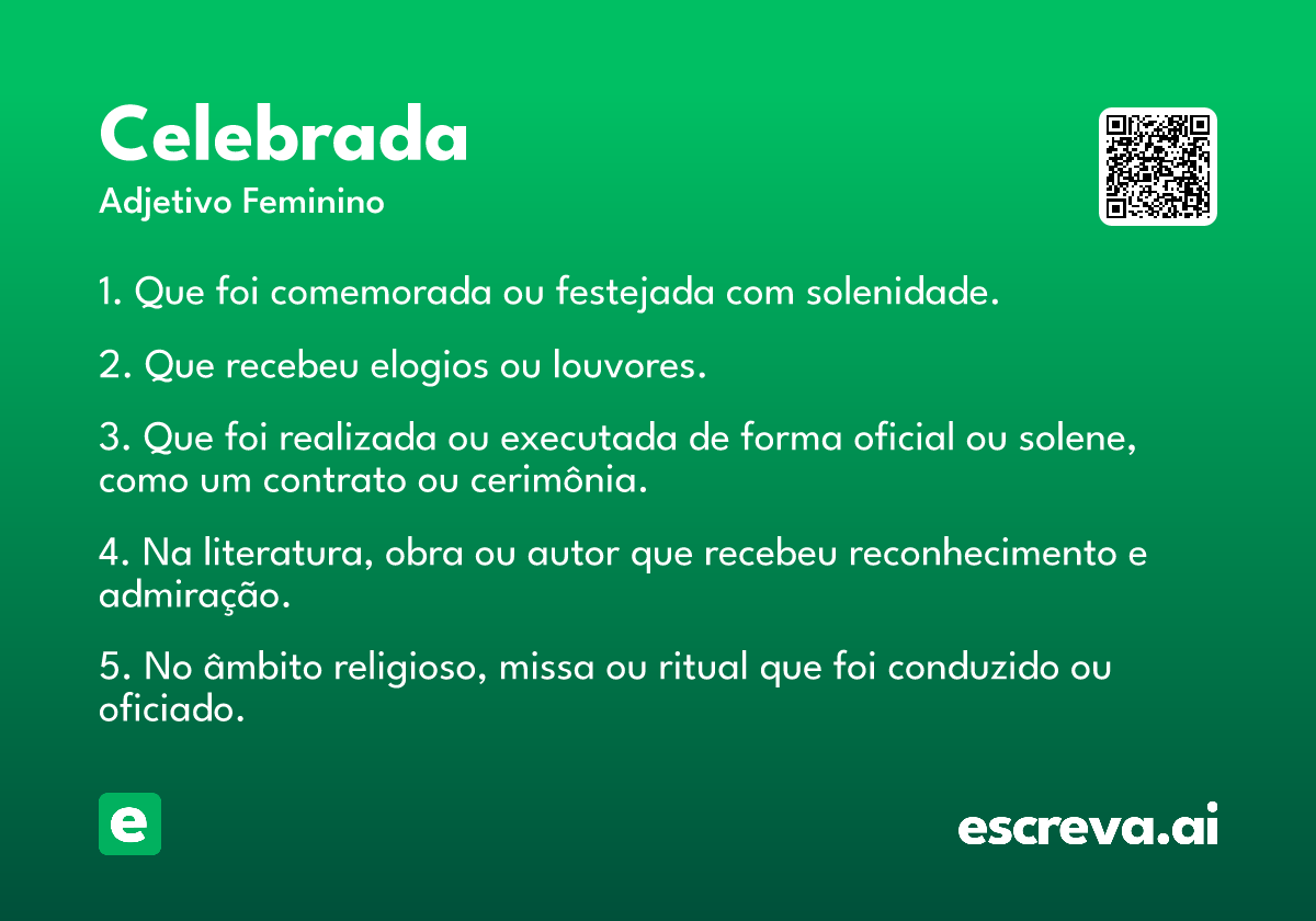 celebrada
