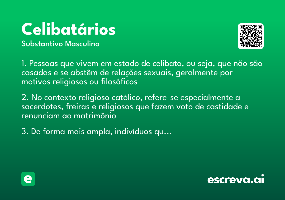 celibatários
