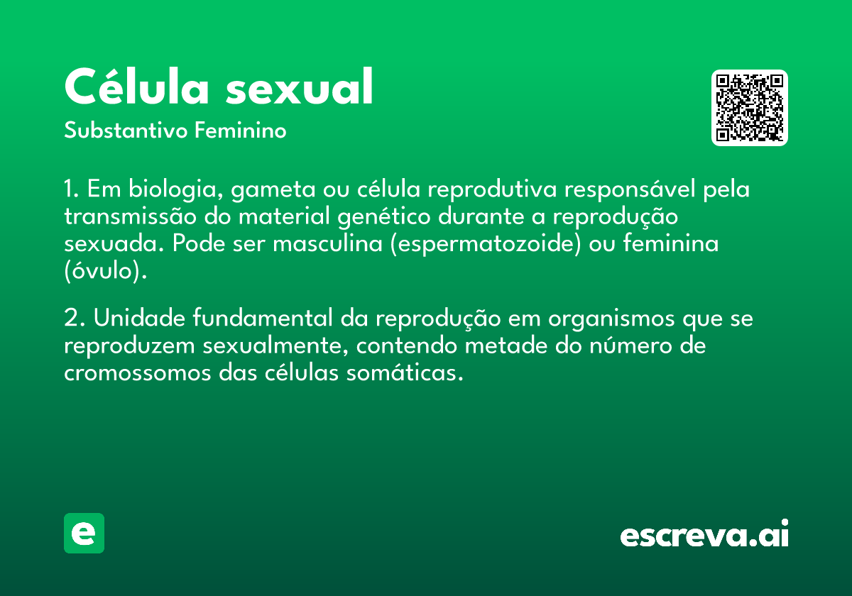 célula sexual