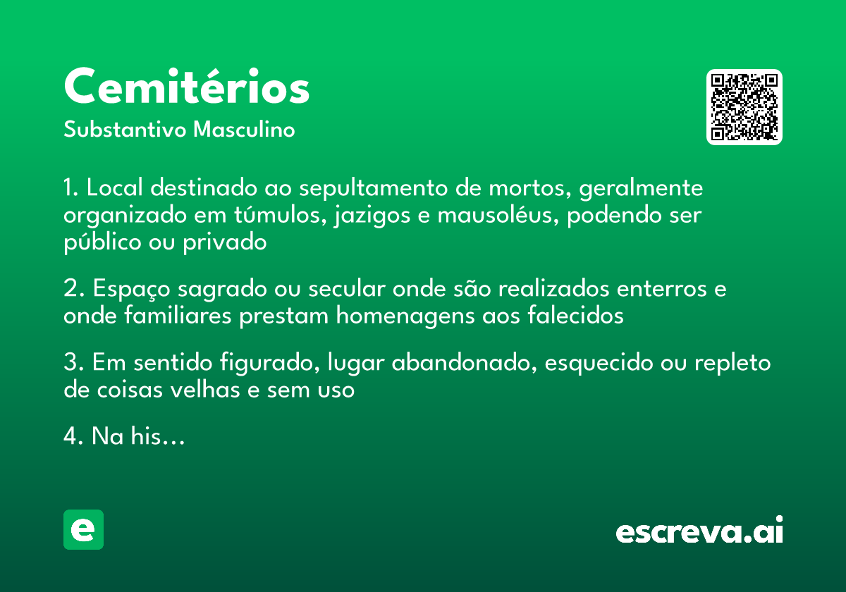 cemitérios