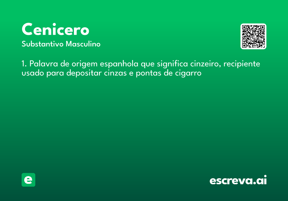 cenicero