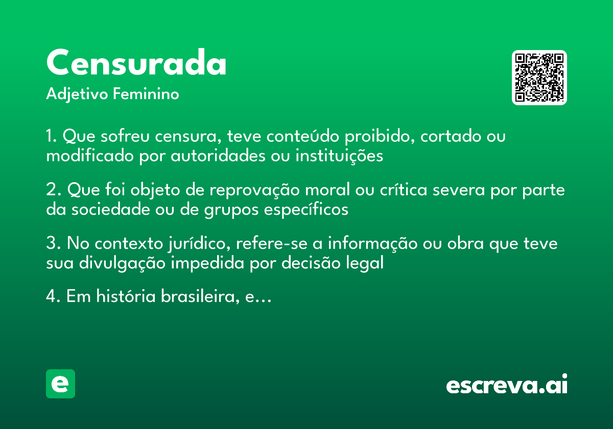 censurada