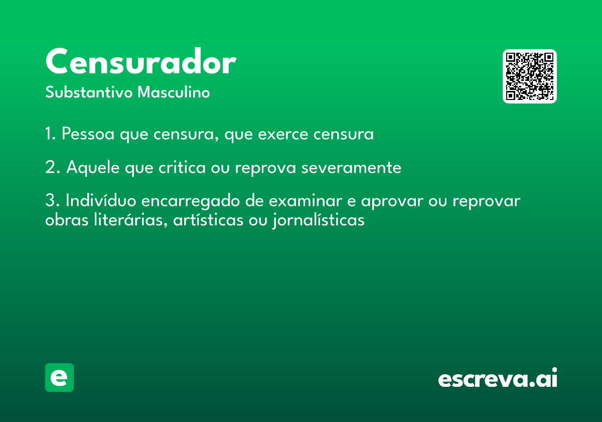 censurador