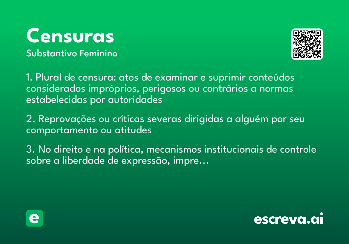 censuras