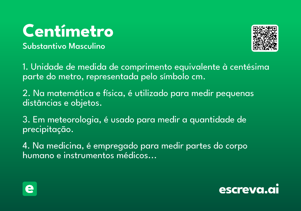 centímetro