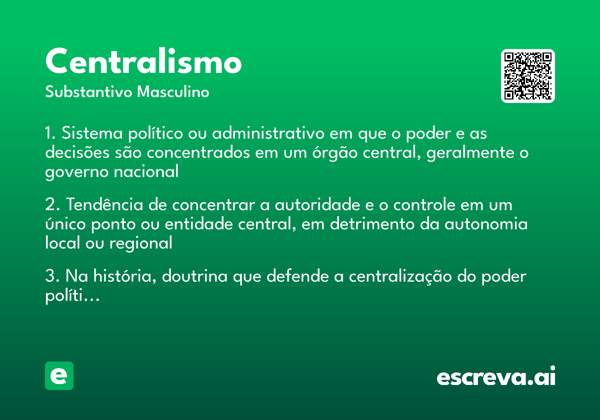 centralismo