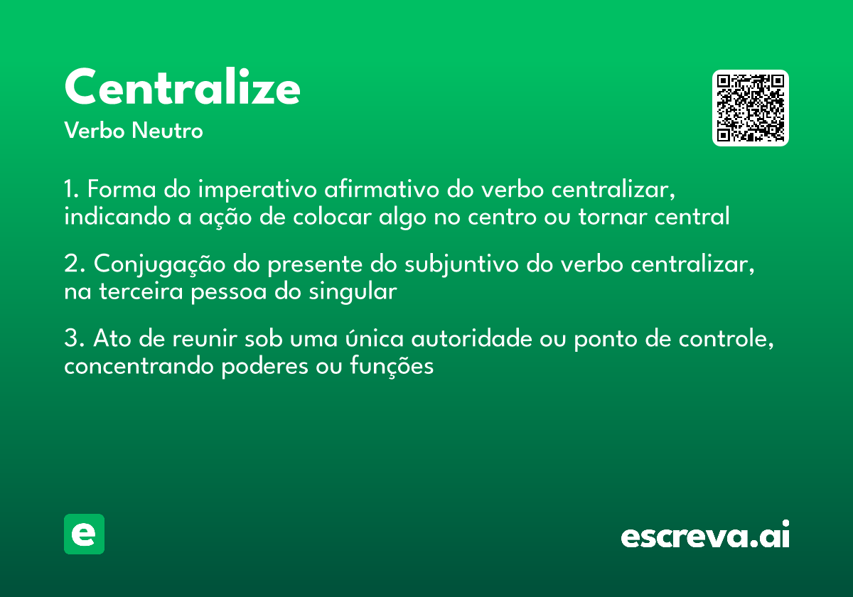 centralize