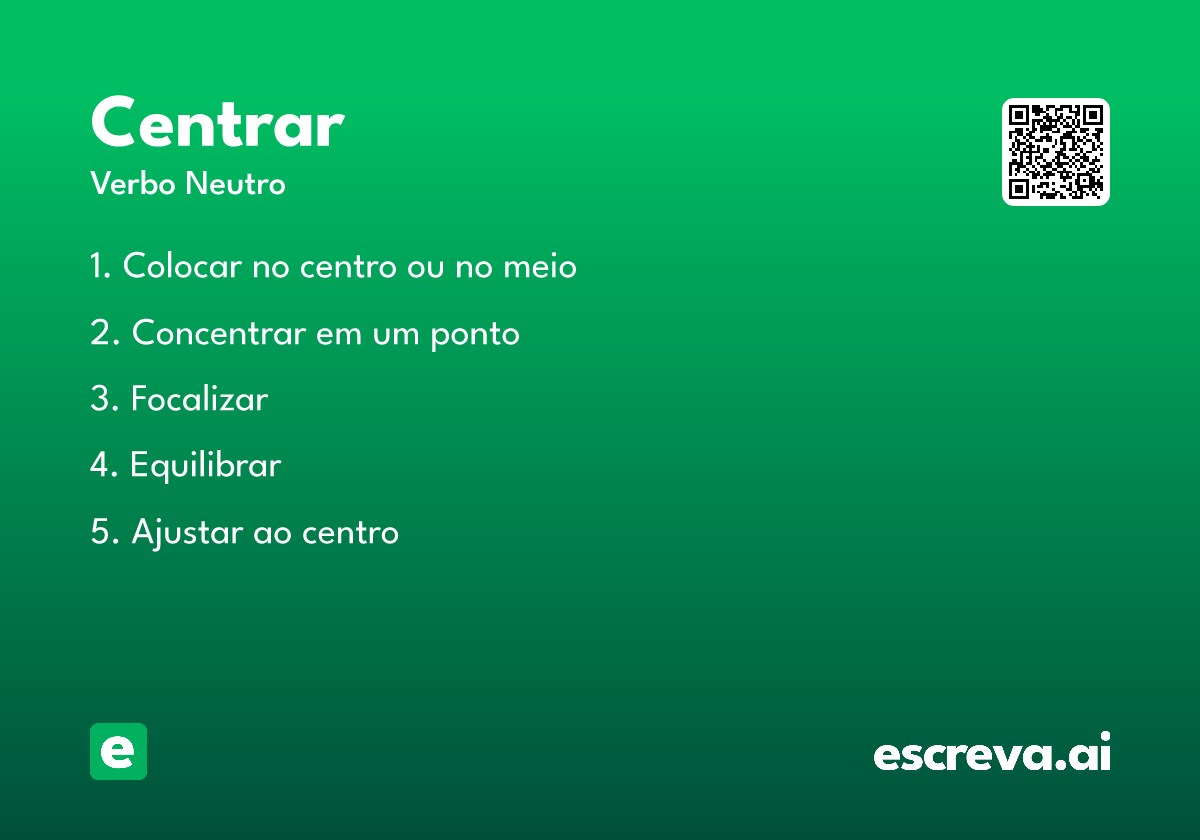 centrar