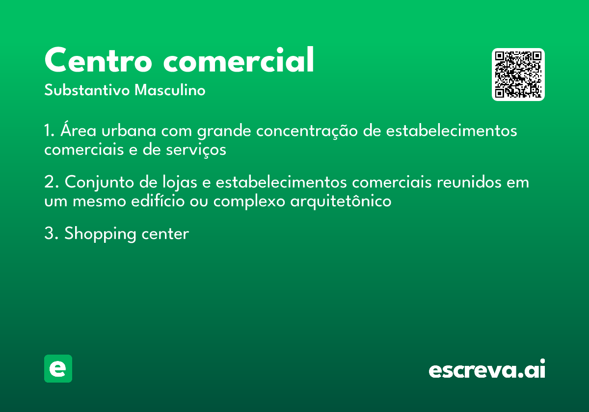 centro comercial