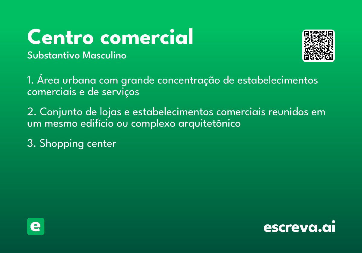 centro comercial