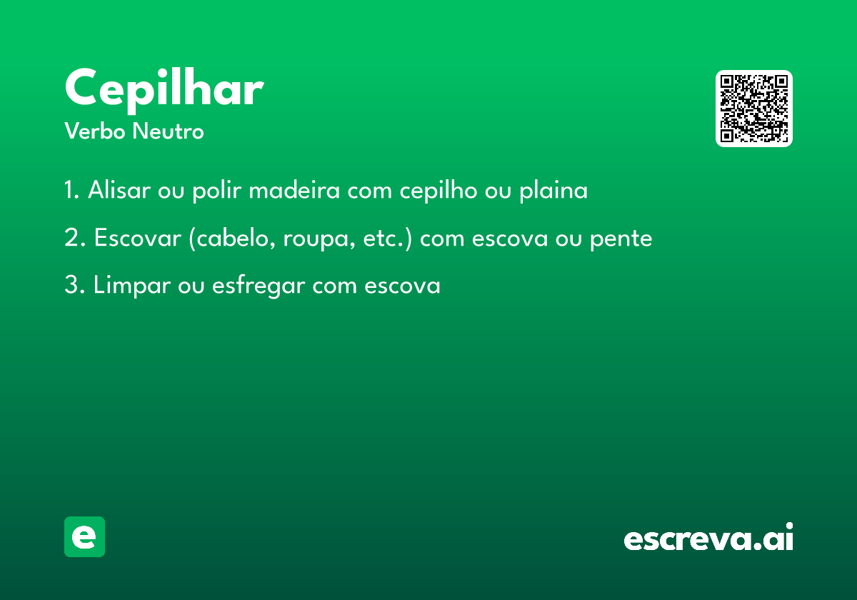 cepilhar
