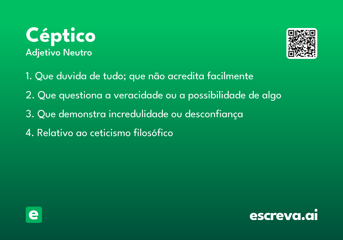céptico