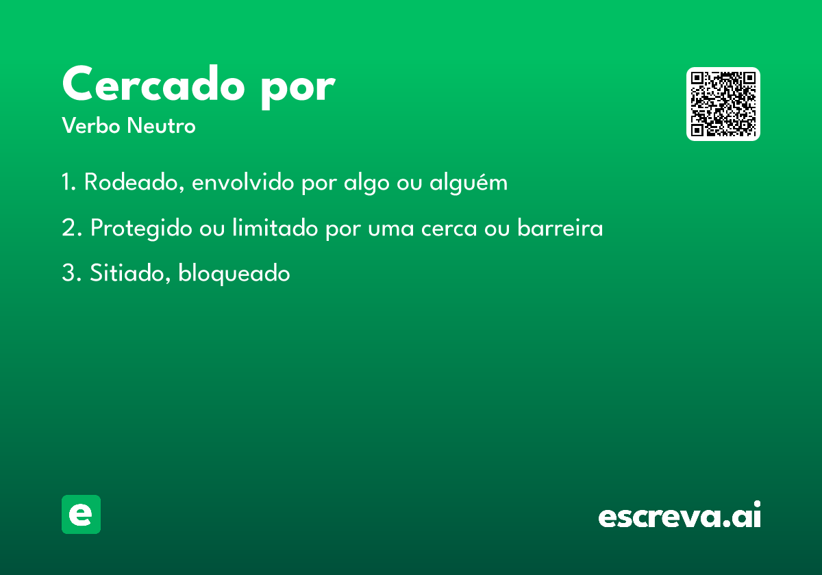 cercado por