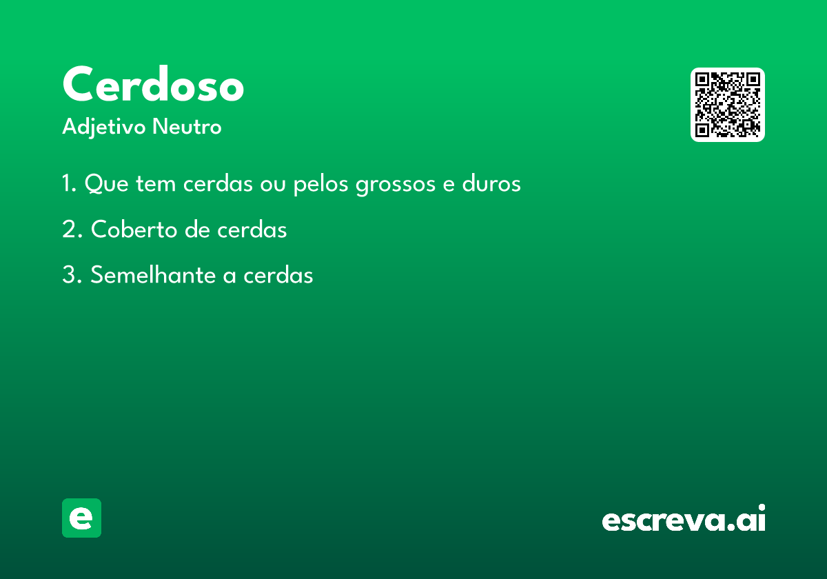 cerdoso