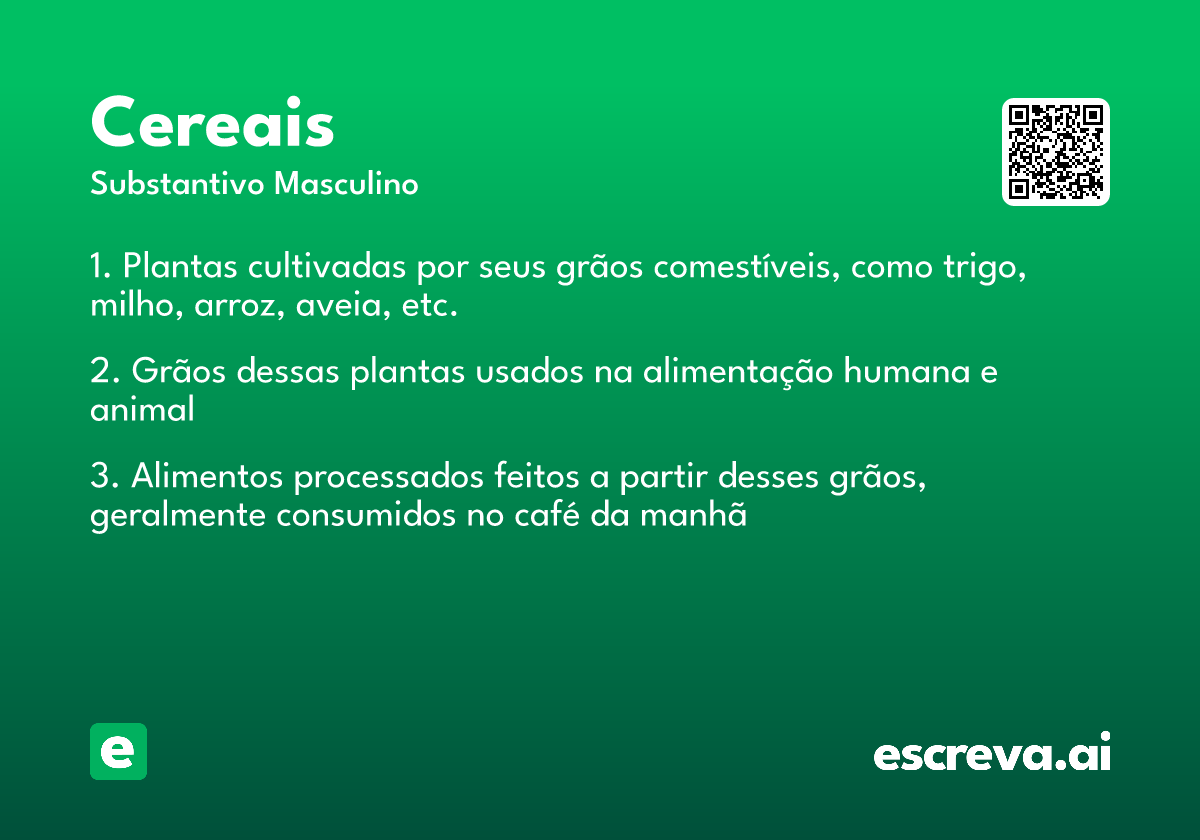 cereais