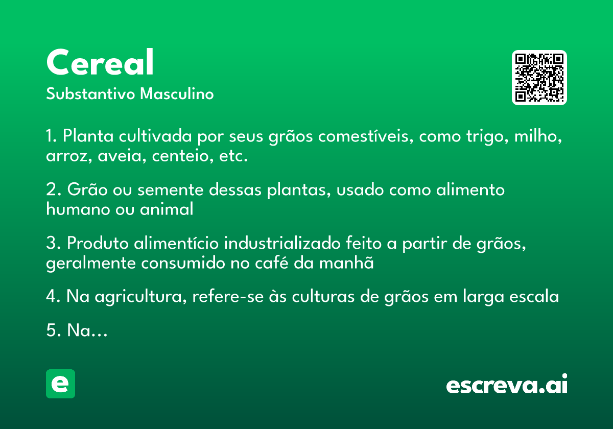 cereal