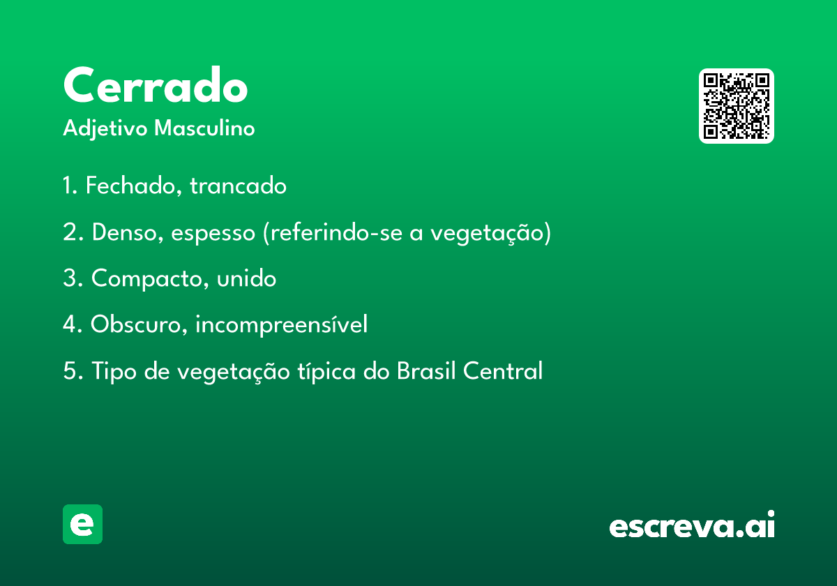 cerrado