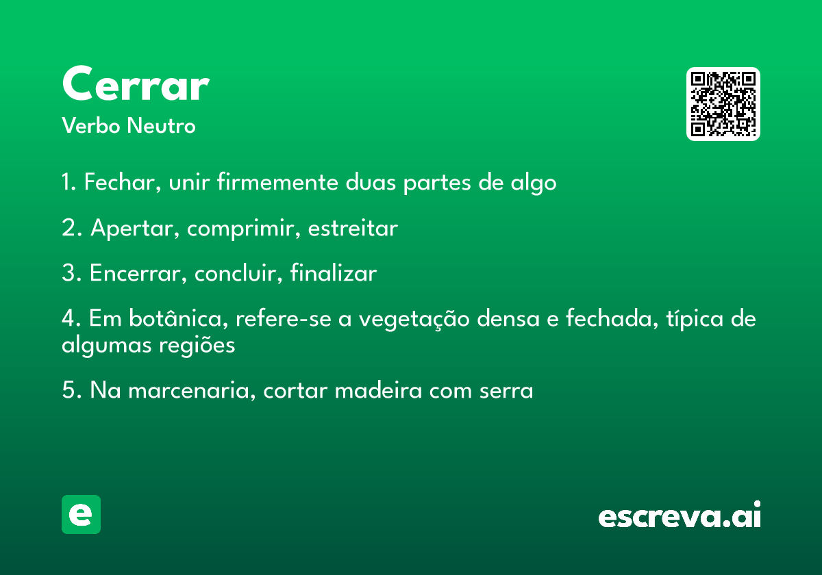 cerrar