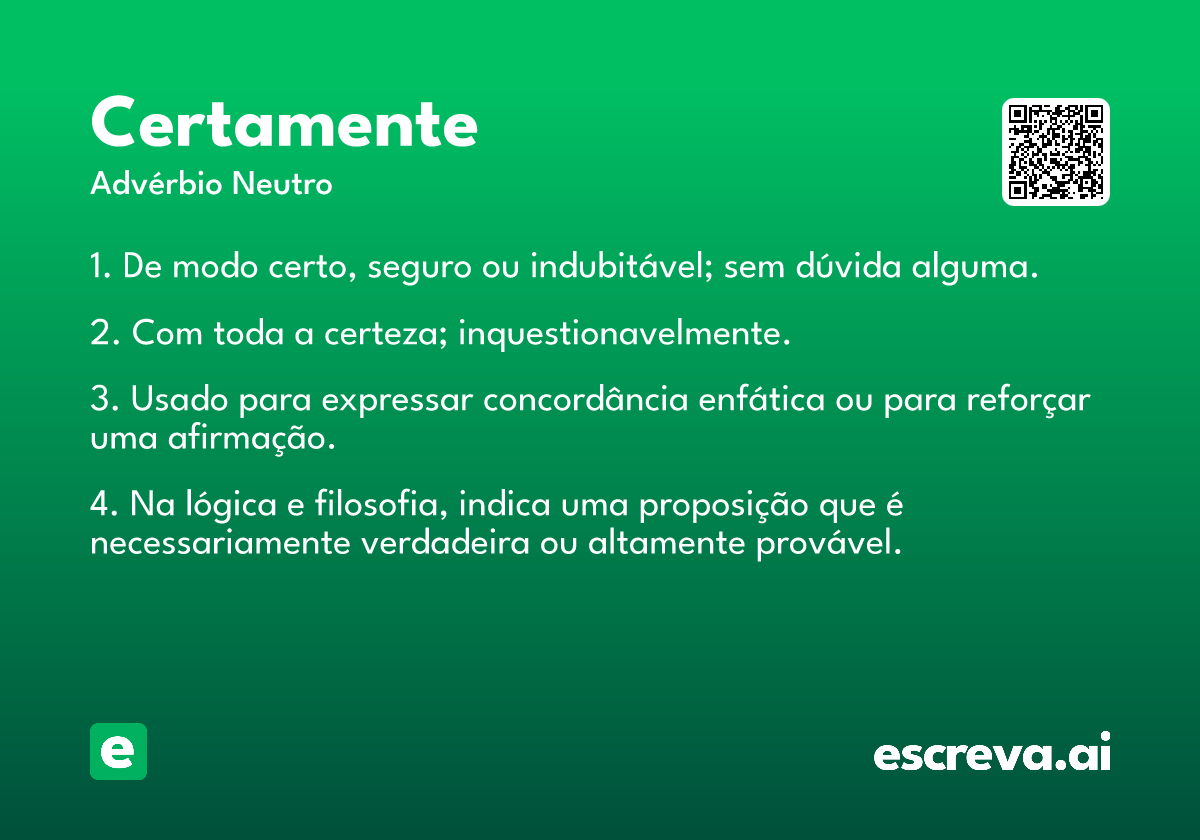 certamente