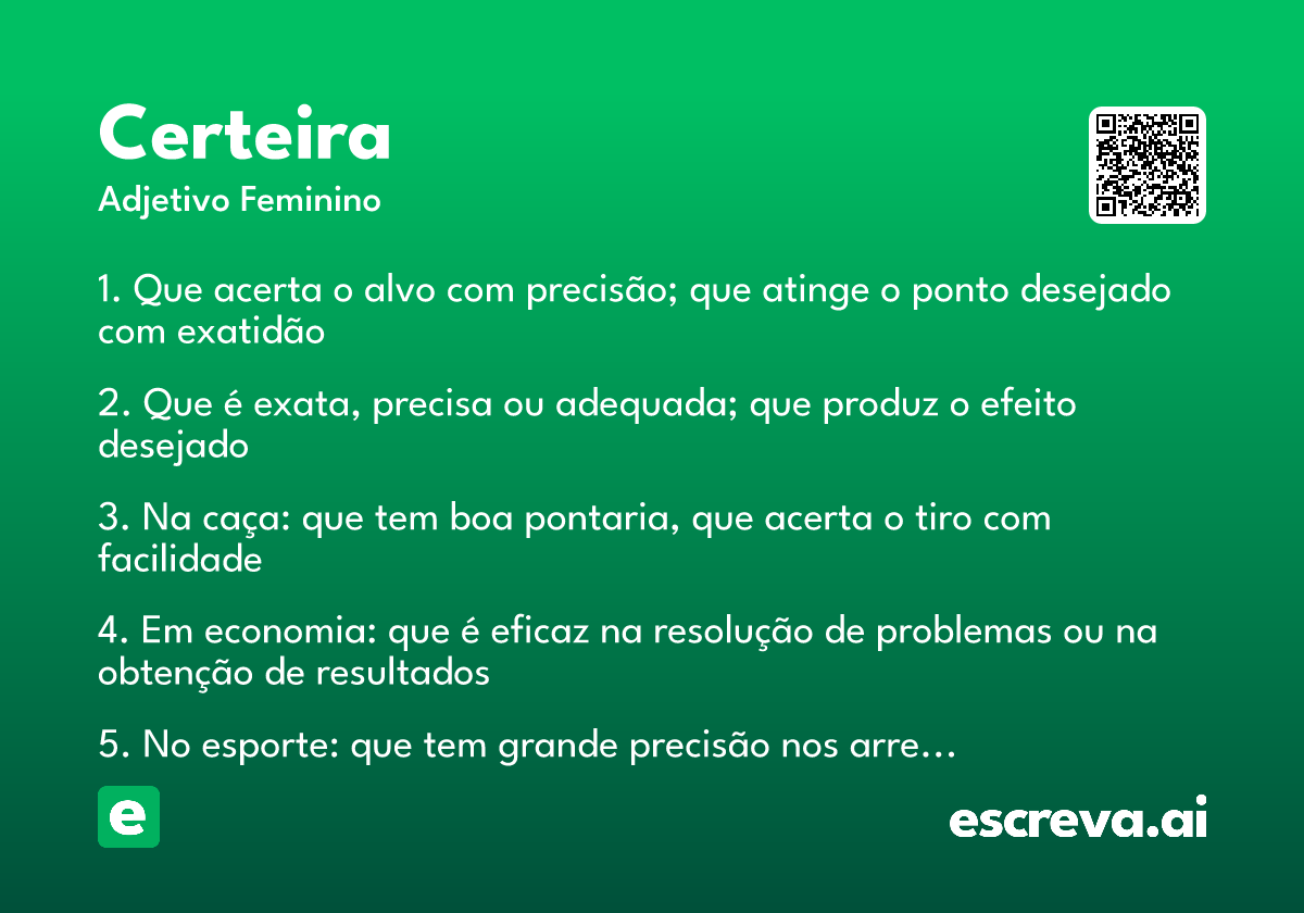 certeira