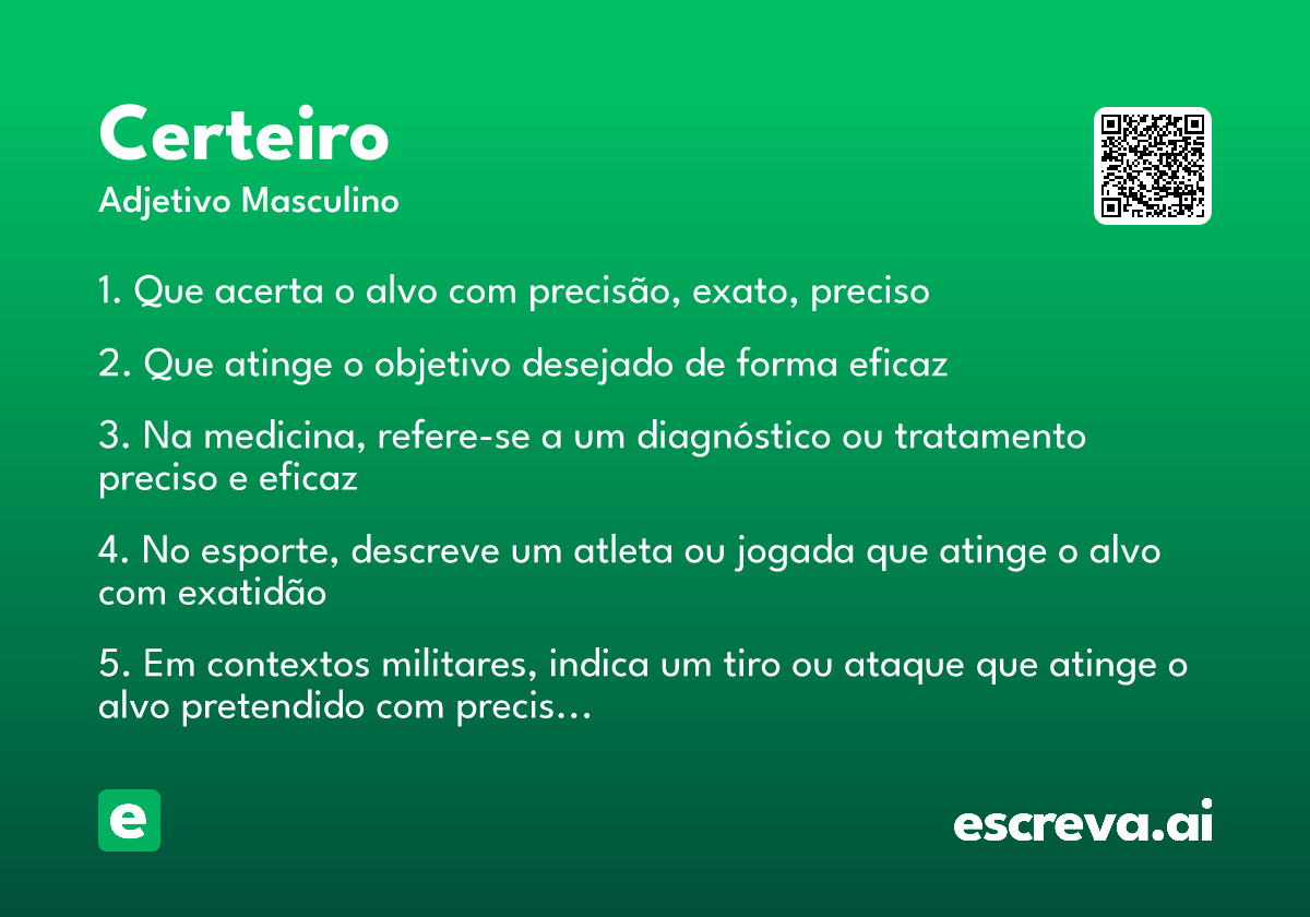certeiro