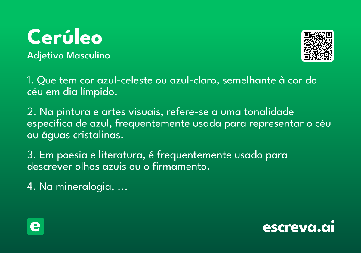 cerúleo