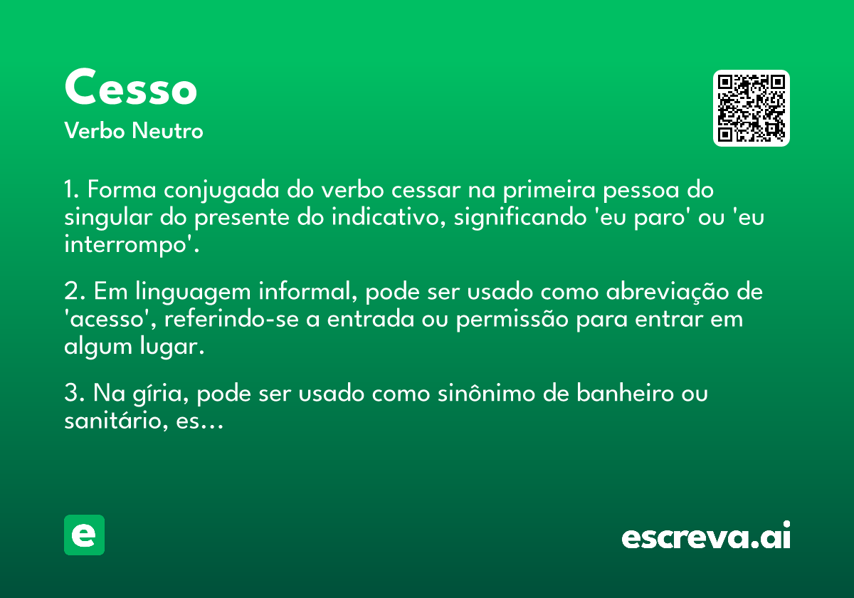 cesso