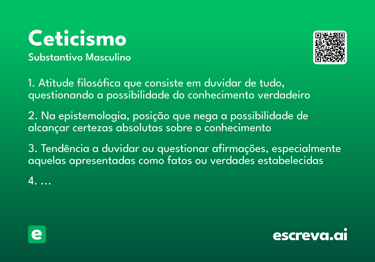 ceticismo