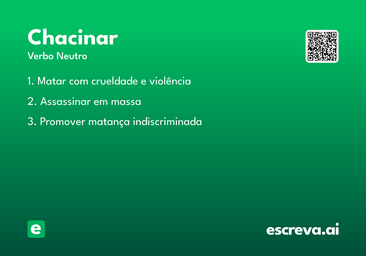 chacinar