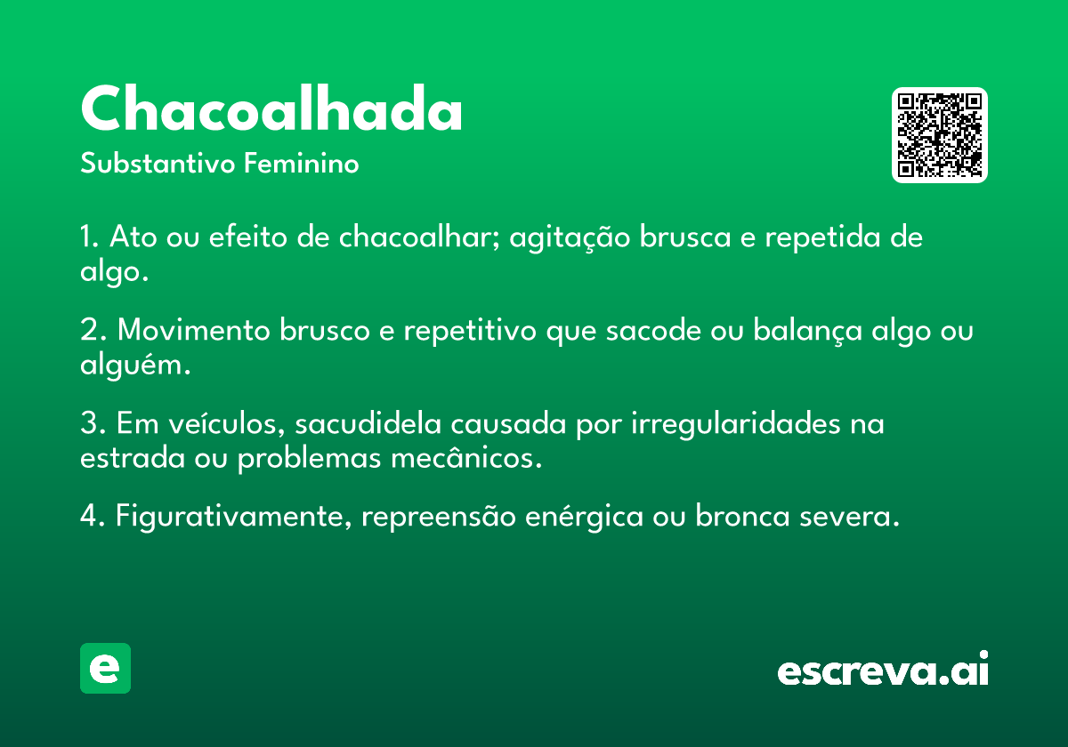 chacoalhada