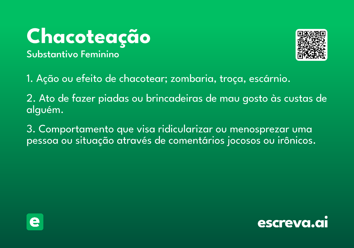 chacoteação