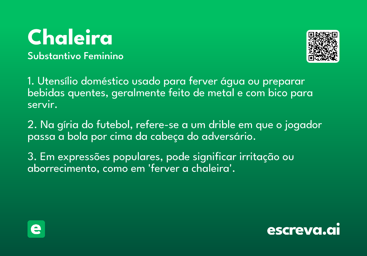 chaleira