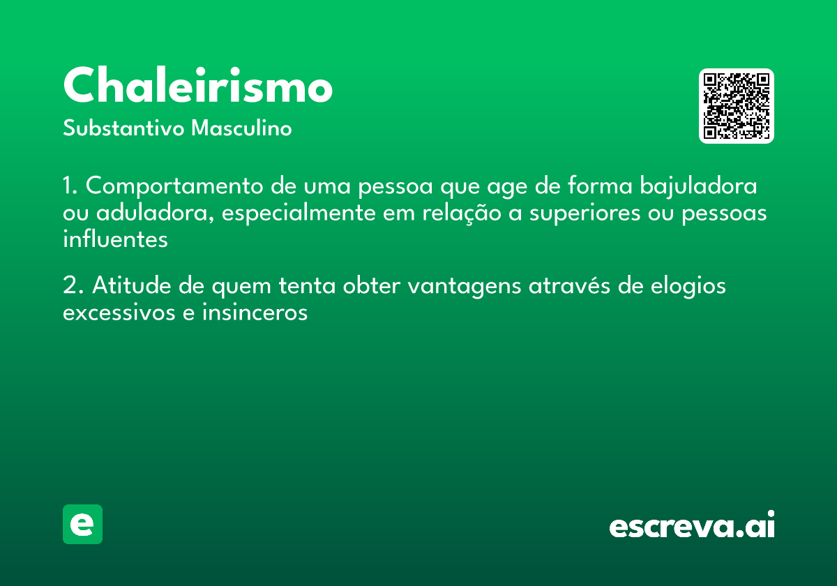 chaleirismo