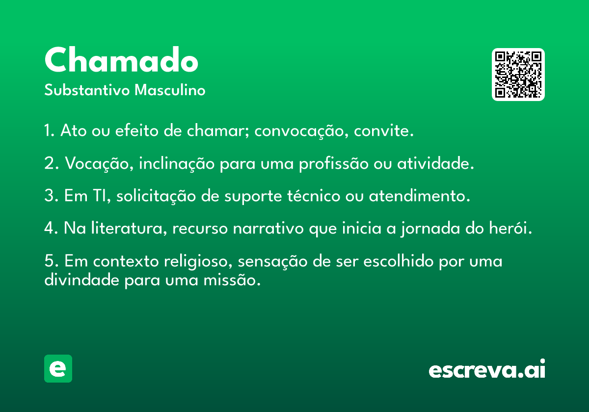 chamado