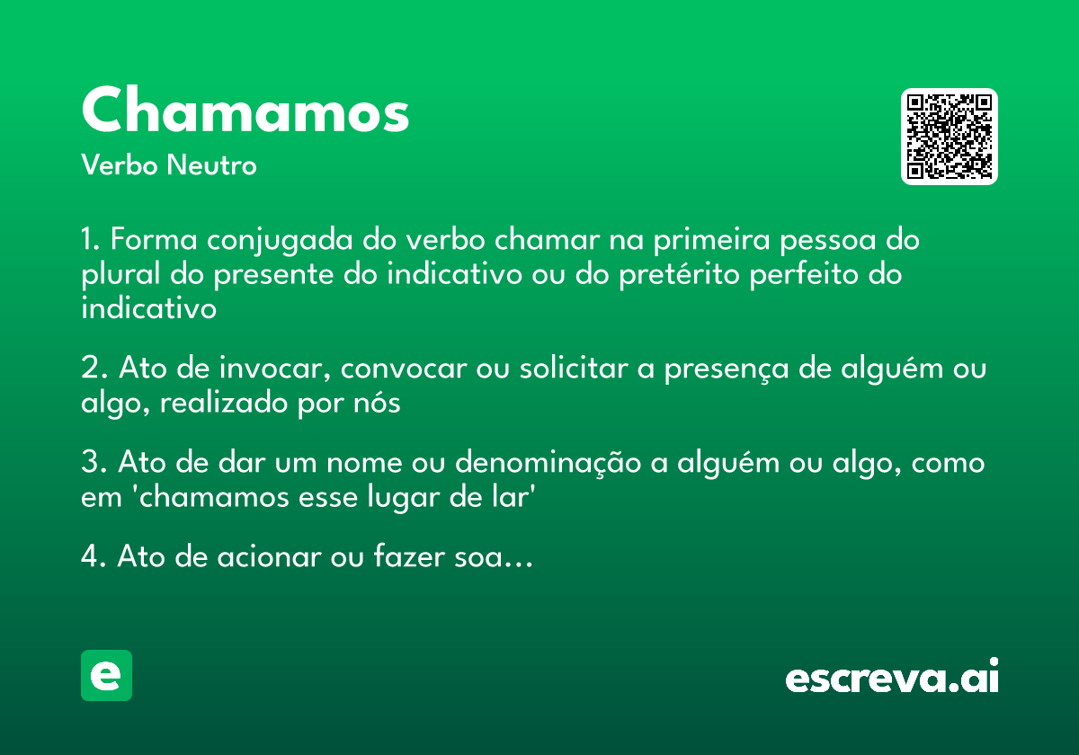 chamamos