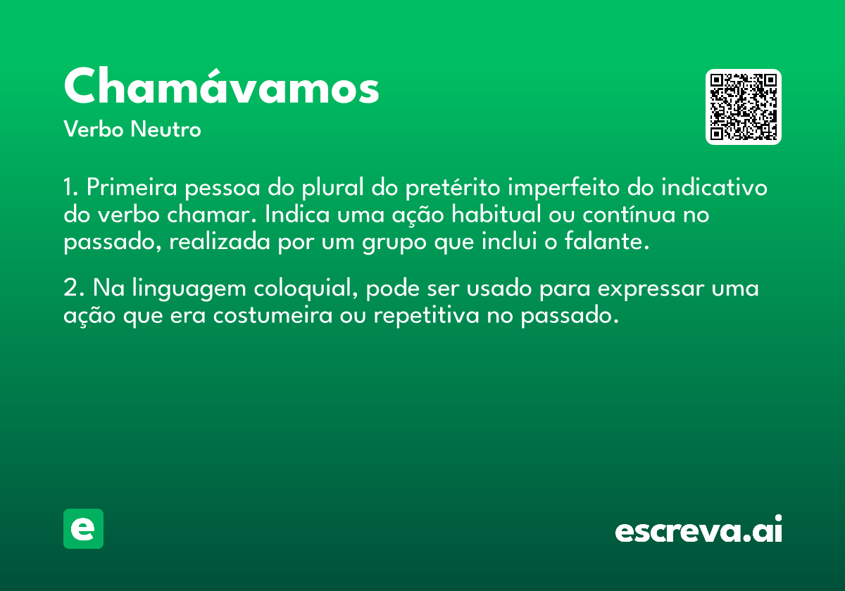 chamávamos