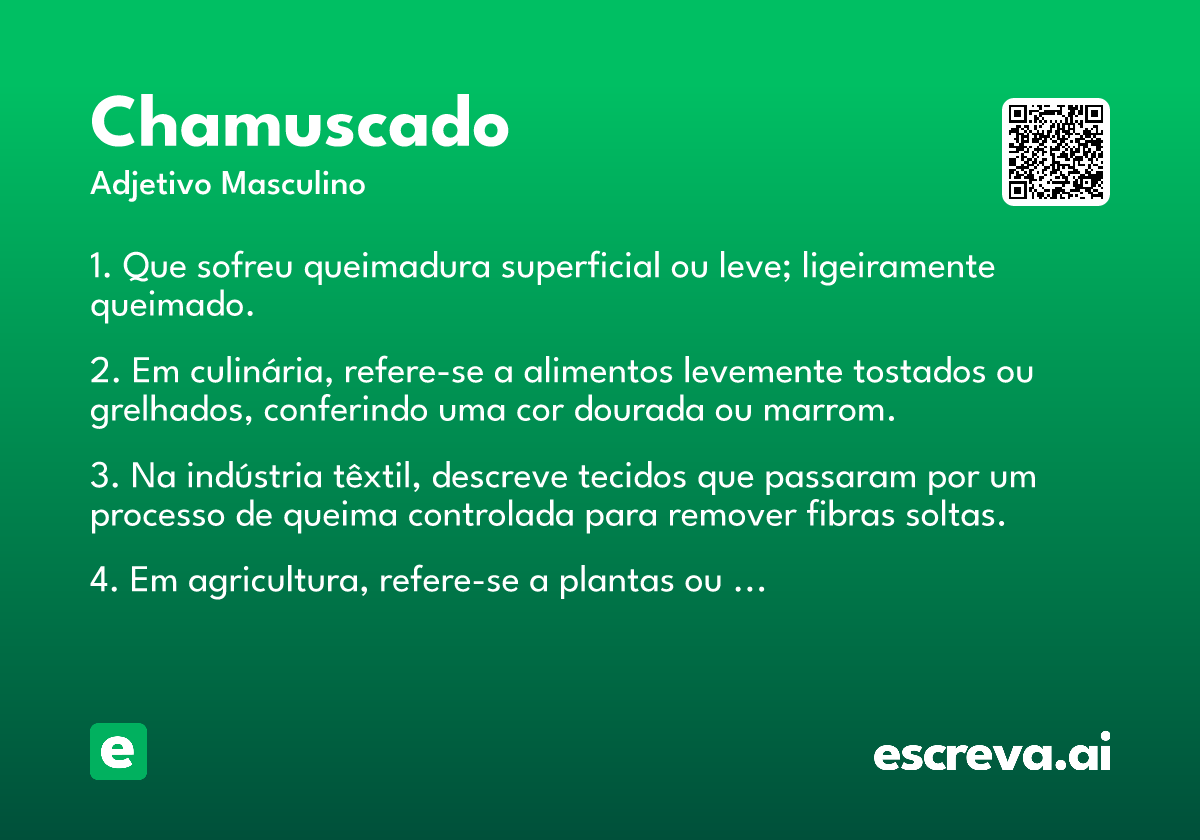 chamuscado