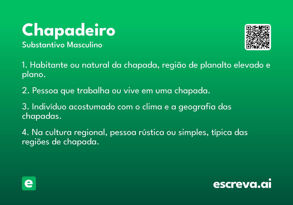 chapadeiro