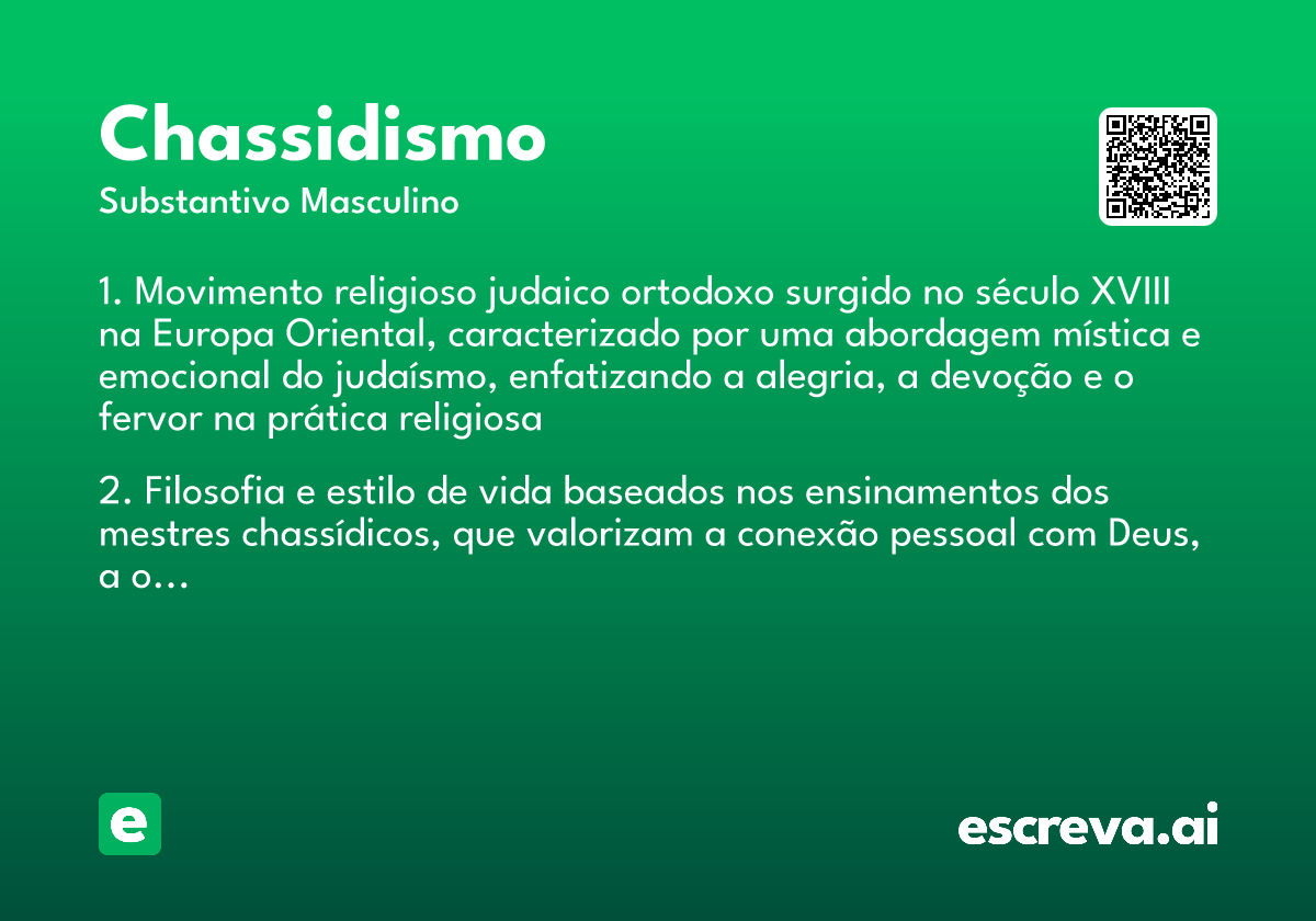 chassidismo