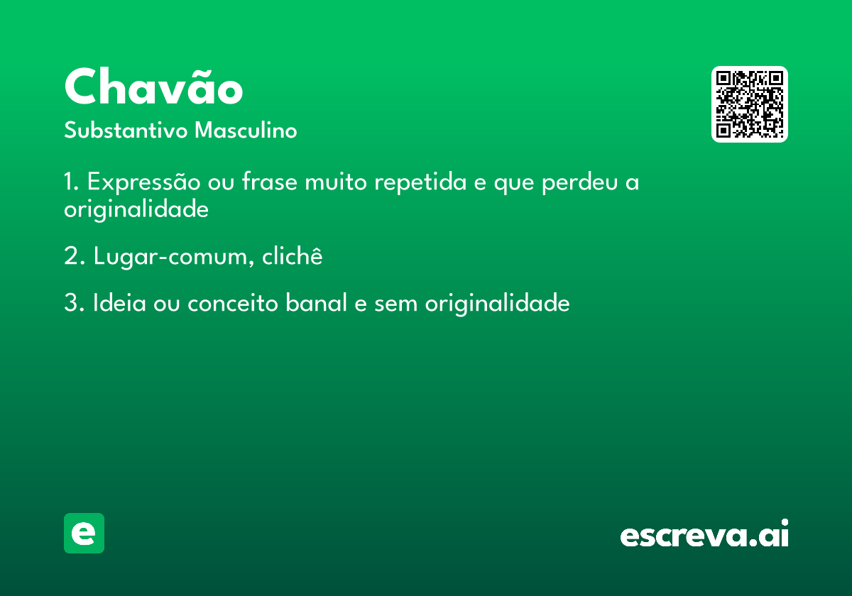 chavão