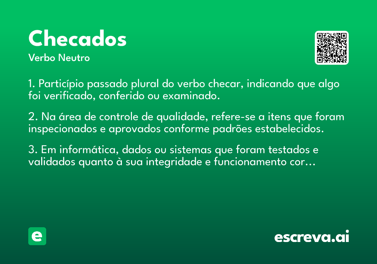 checados