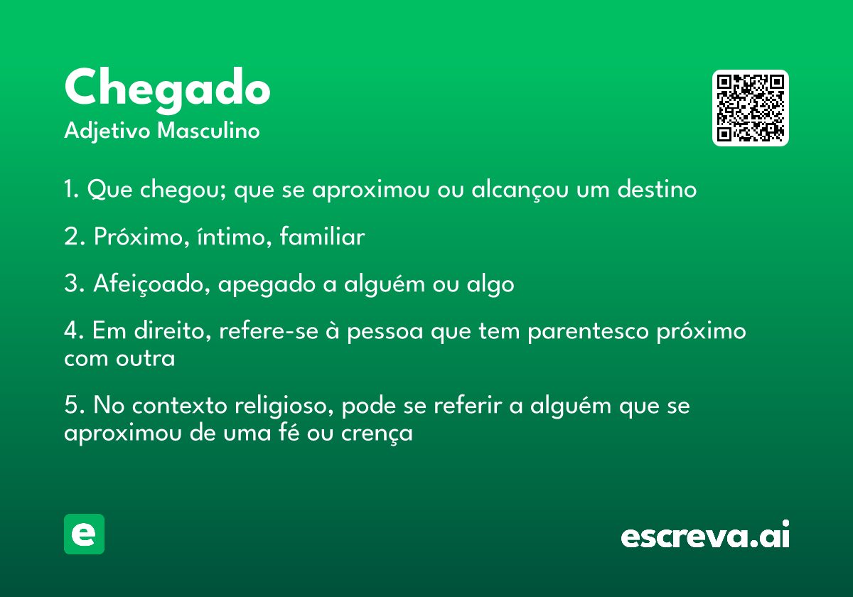 chegado