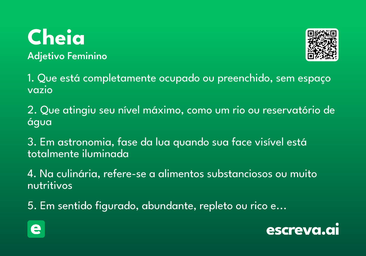 cheia