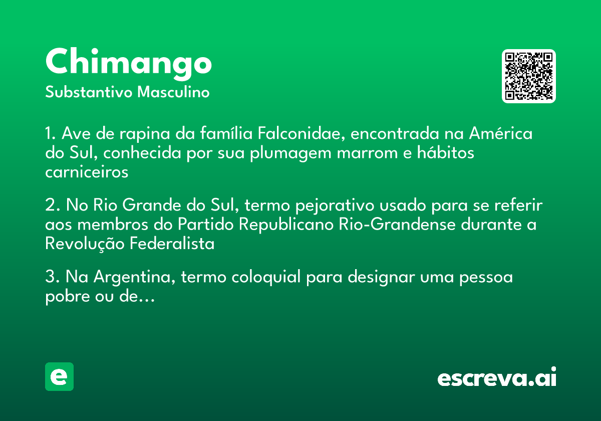 chimango