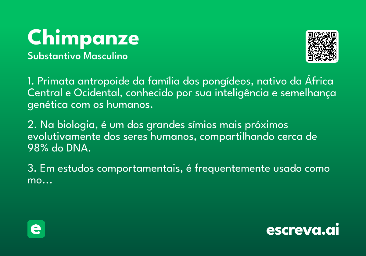 chimpanze