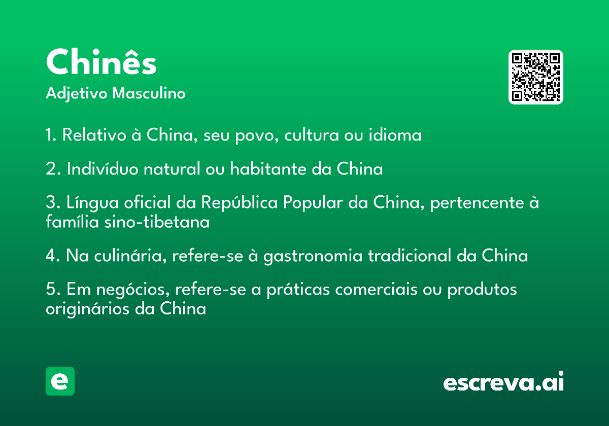chinês