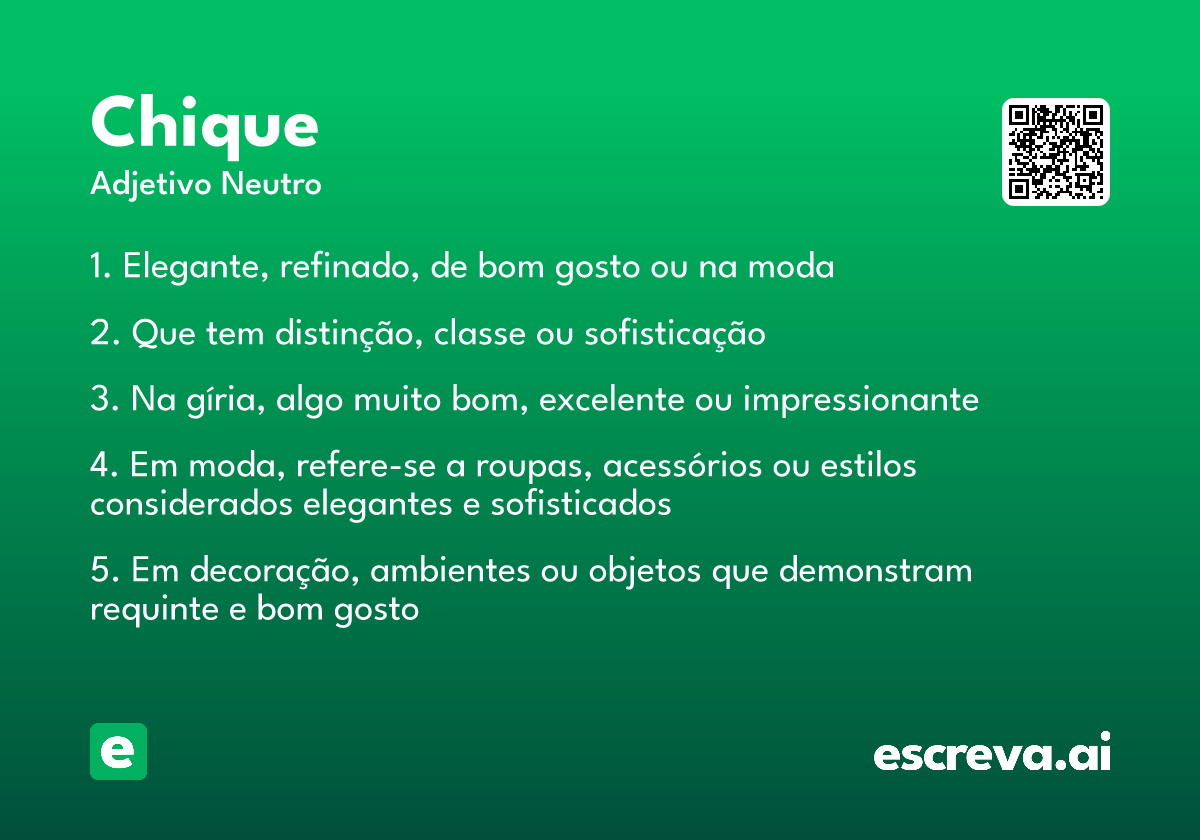 chique
