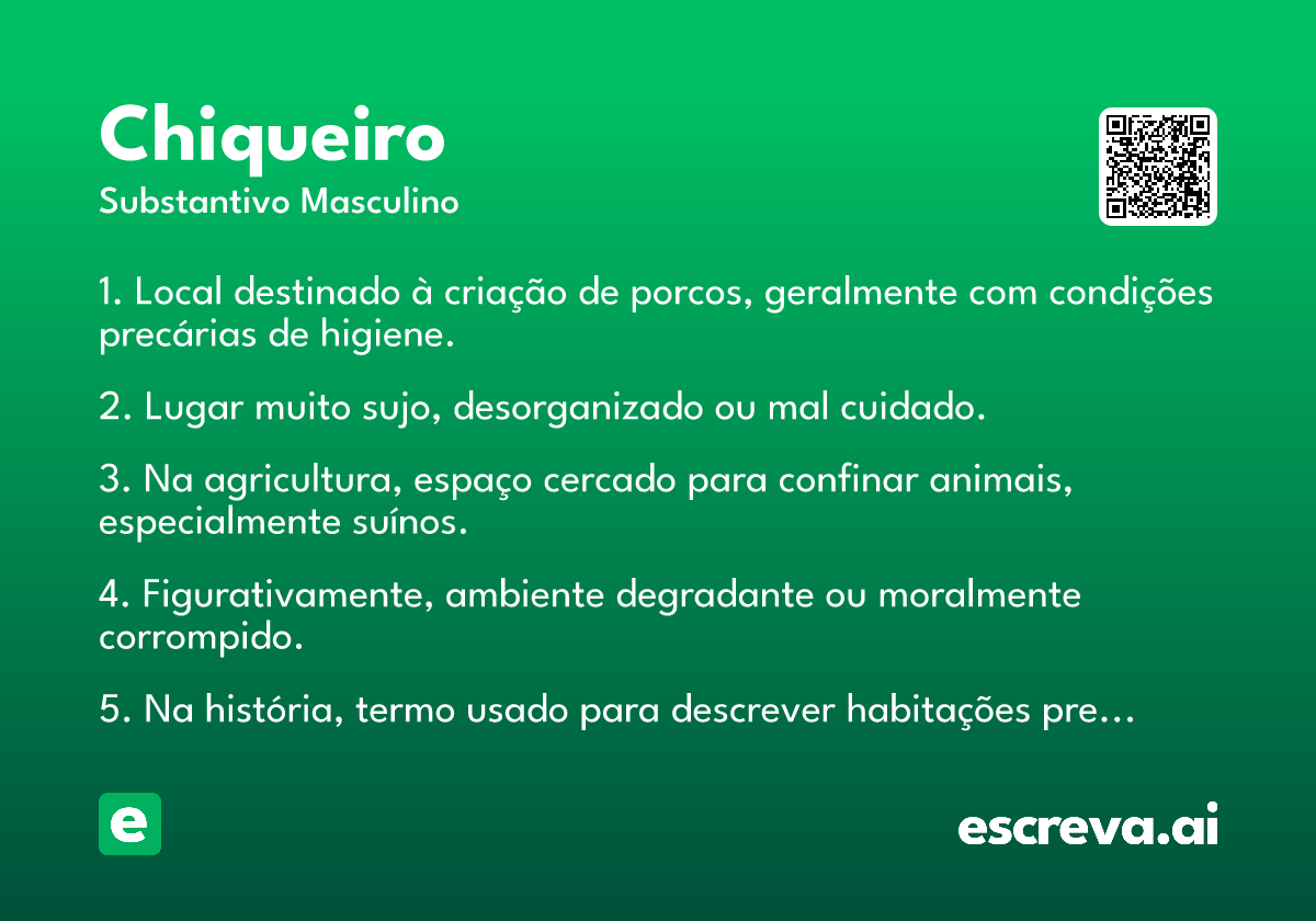 chiqueiro
