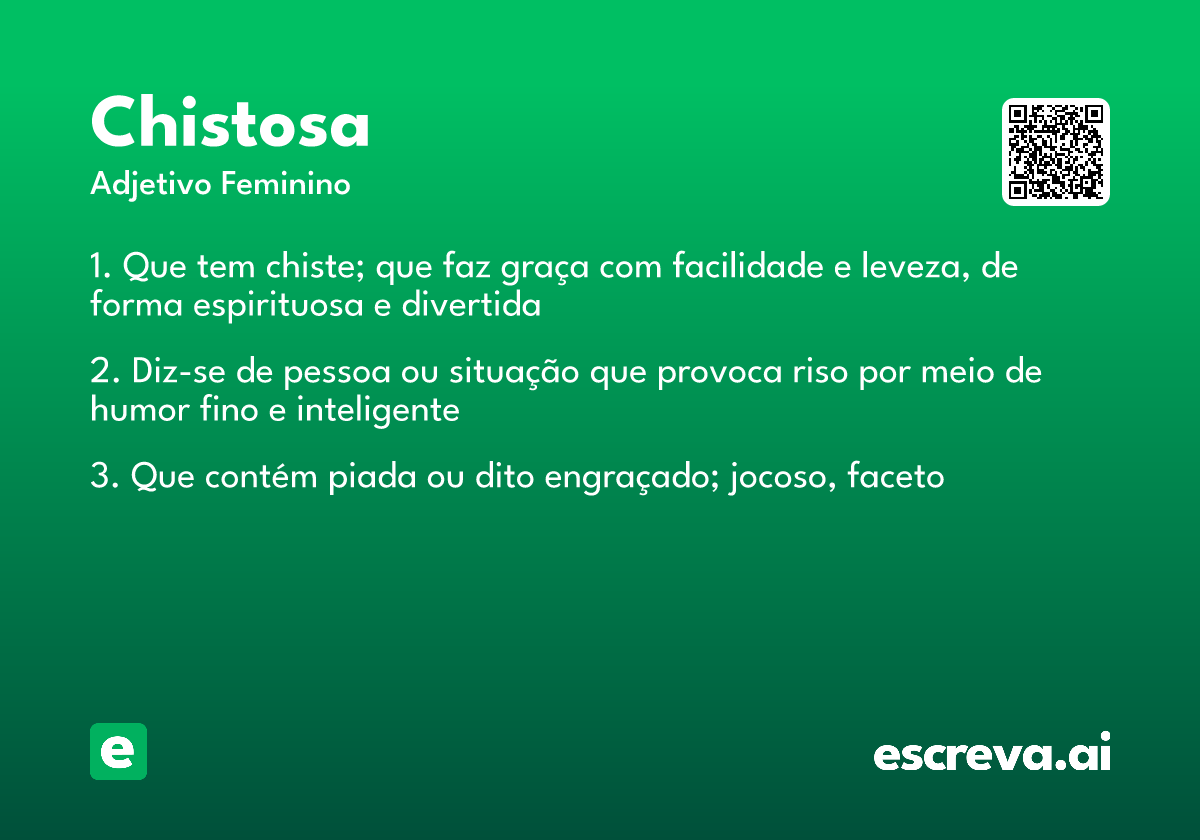 chistosa